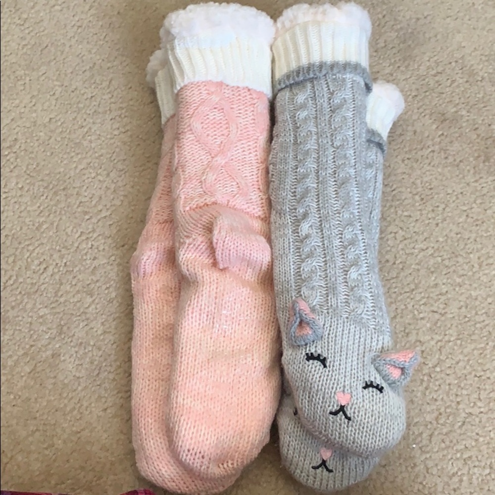 Jane and Bleecker slipper socks